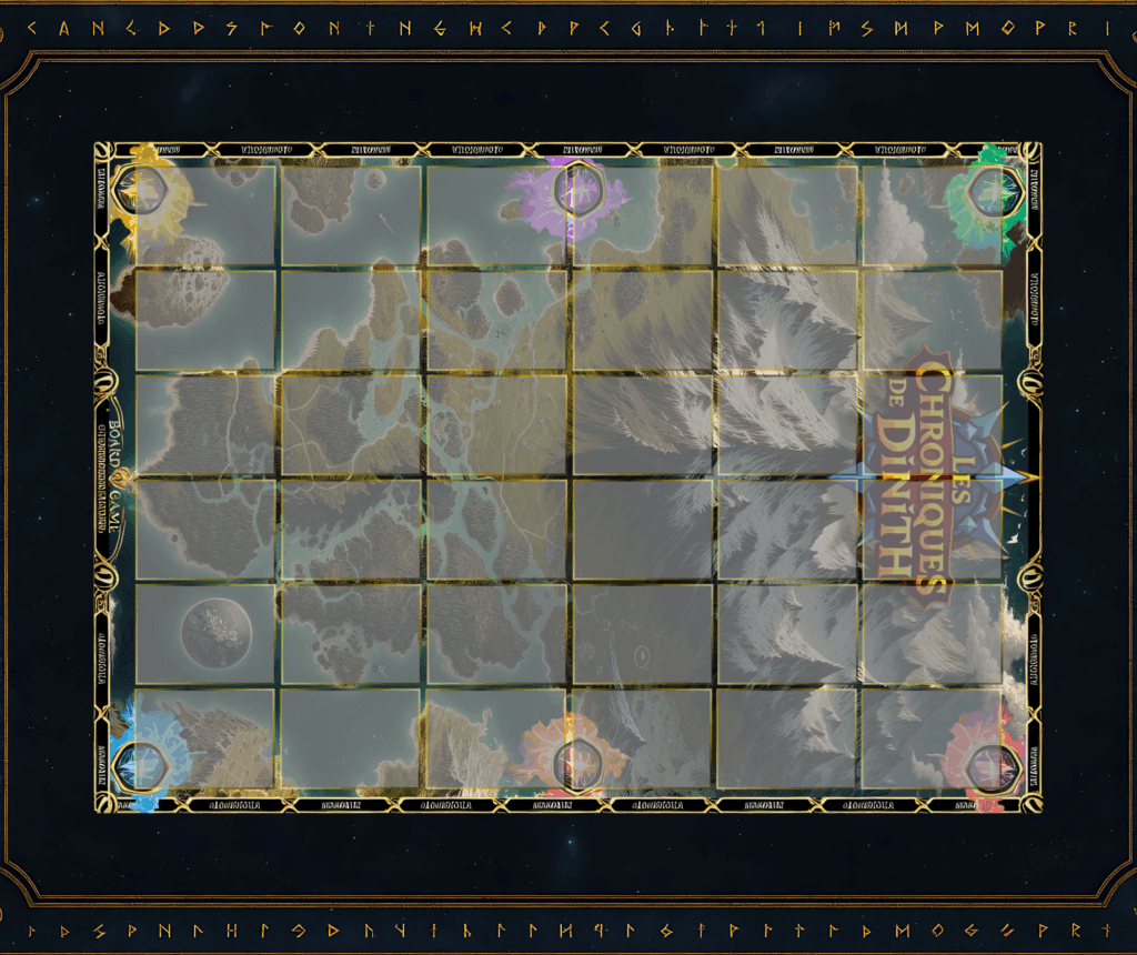 Tapis de jeu 6x6 - Base